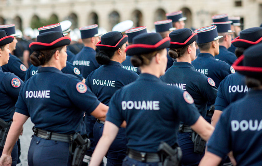 inscriptions aux concours externes de contrôleur des douanes (sécurité